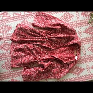 Vintage Wrangler bandana shirt